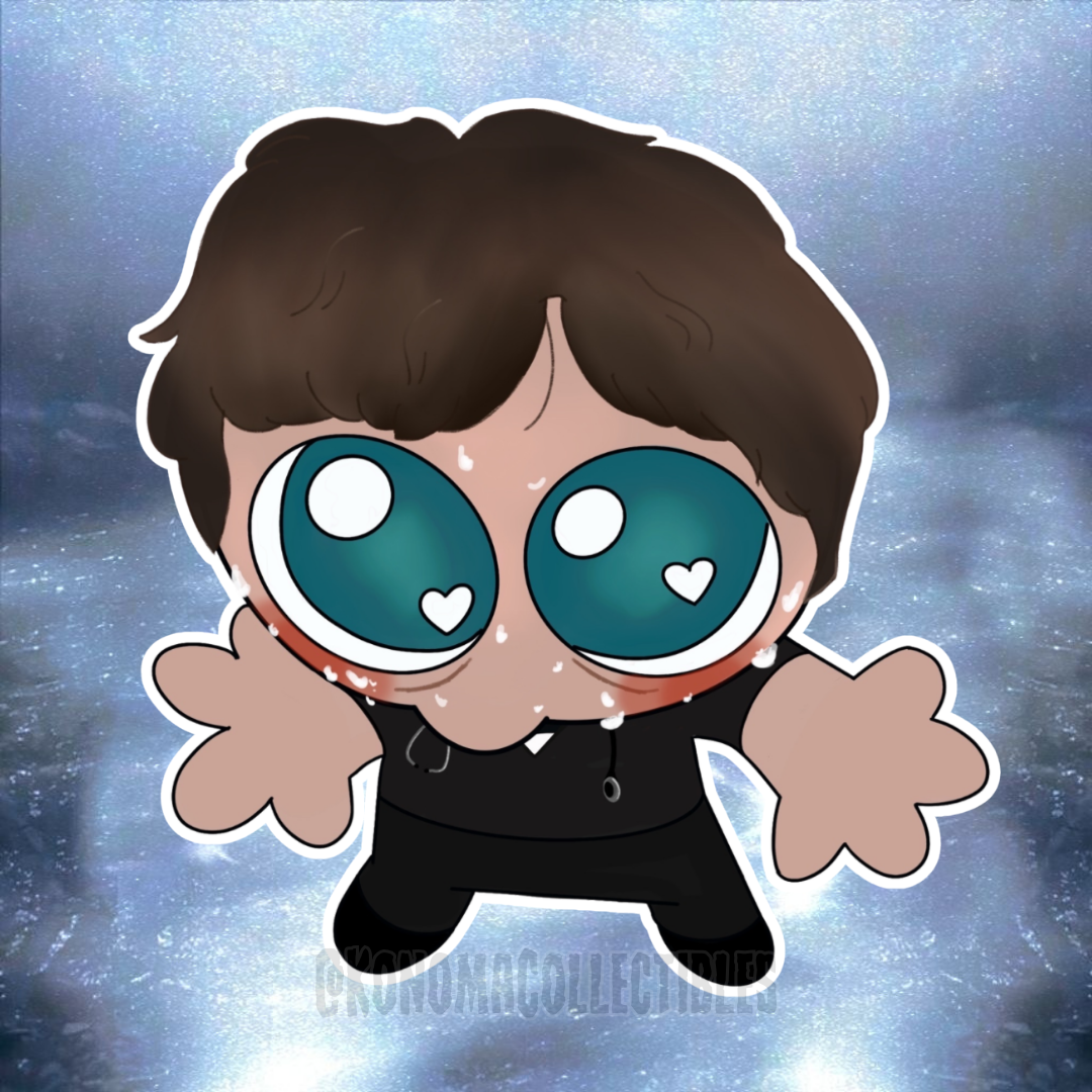 The Pitt Silly Character Stickers