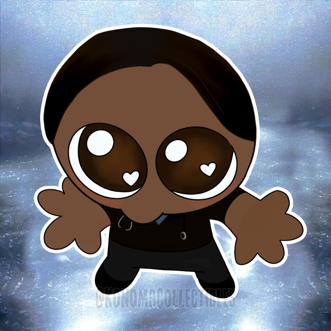 The Pitt Silly Character Stickers