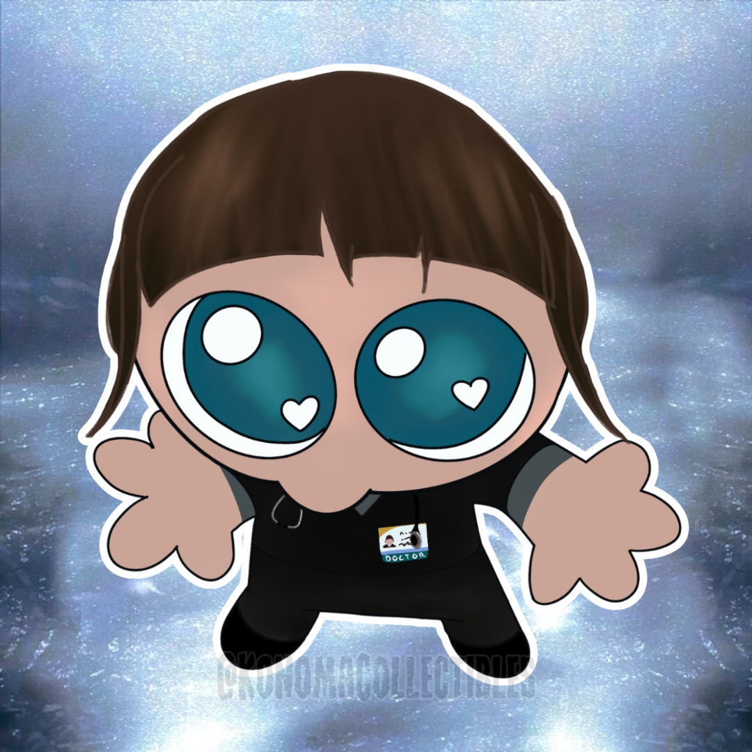 The Pitt Silly Character Stickers
