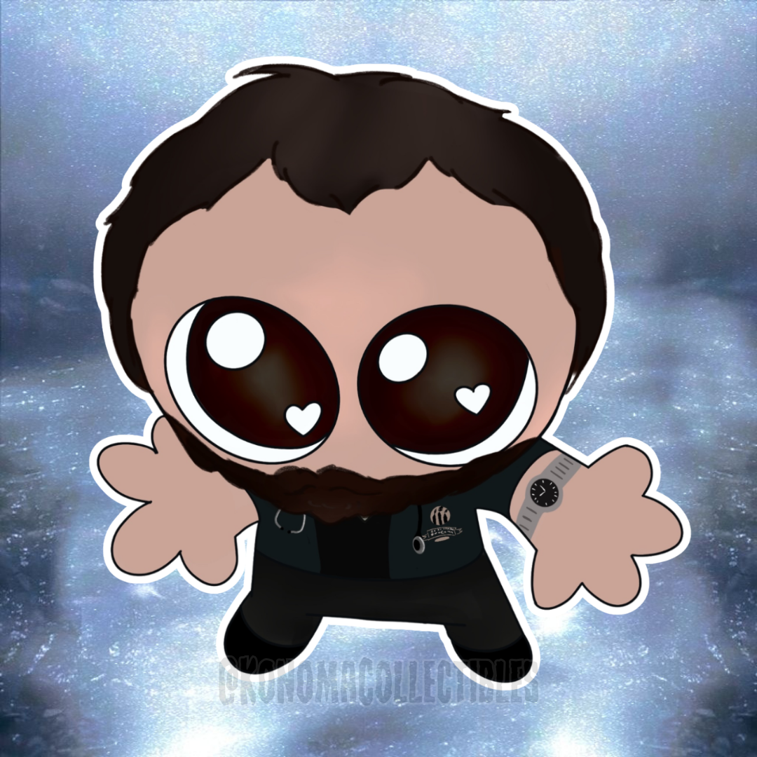 The Pitt Silly Character Stickers