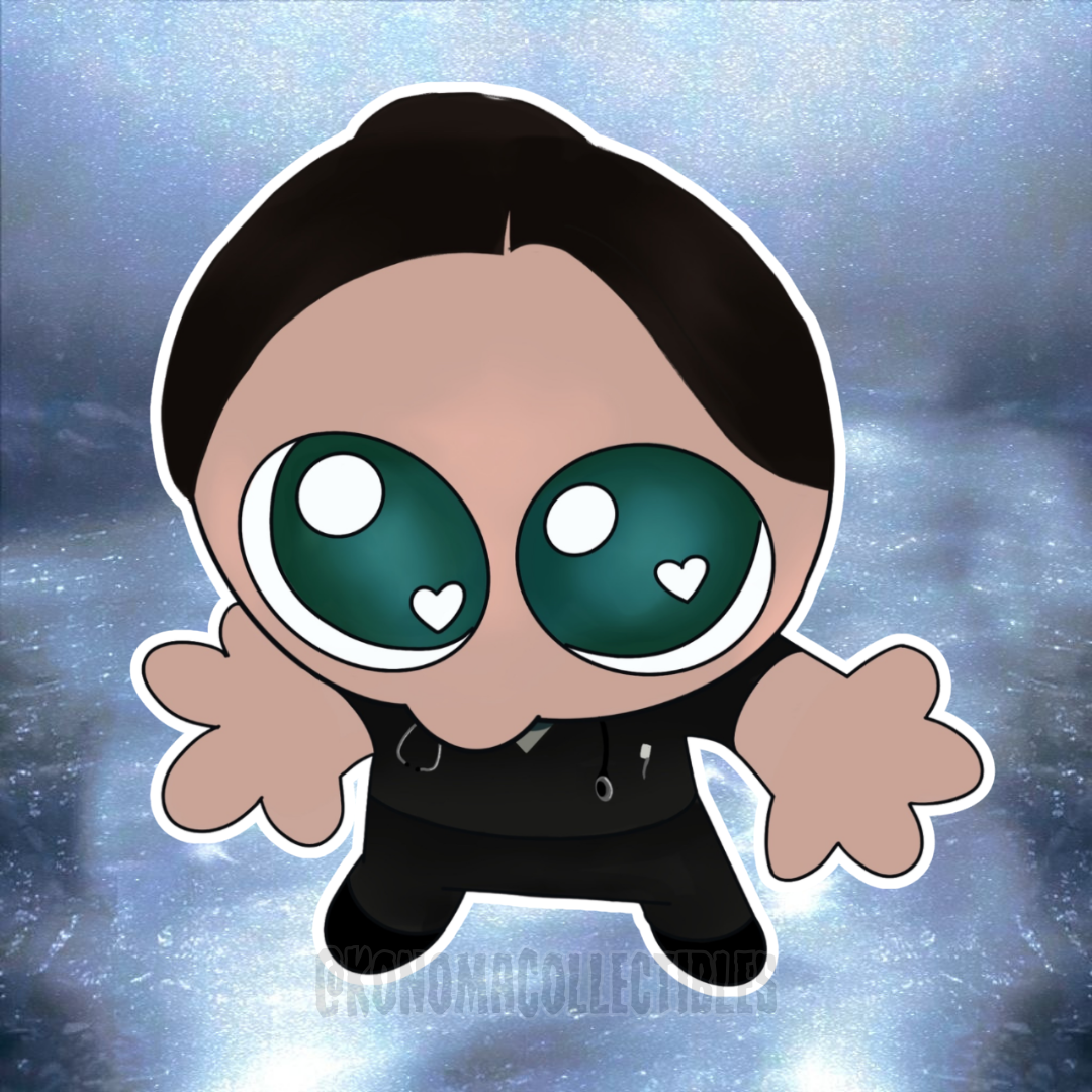 The Pitt Silly Character Stickers