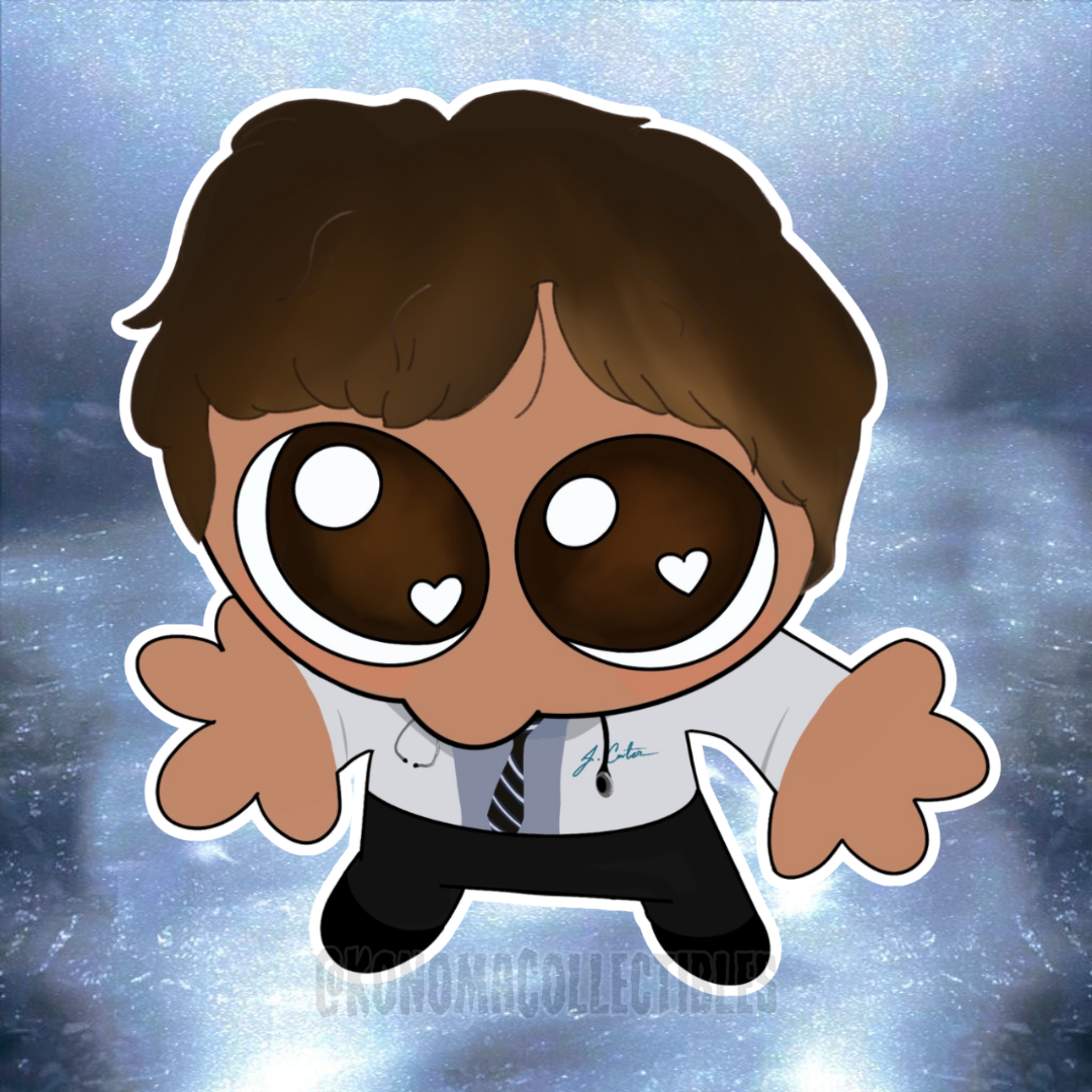 The Pitt Silly Character Stickers