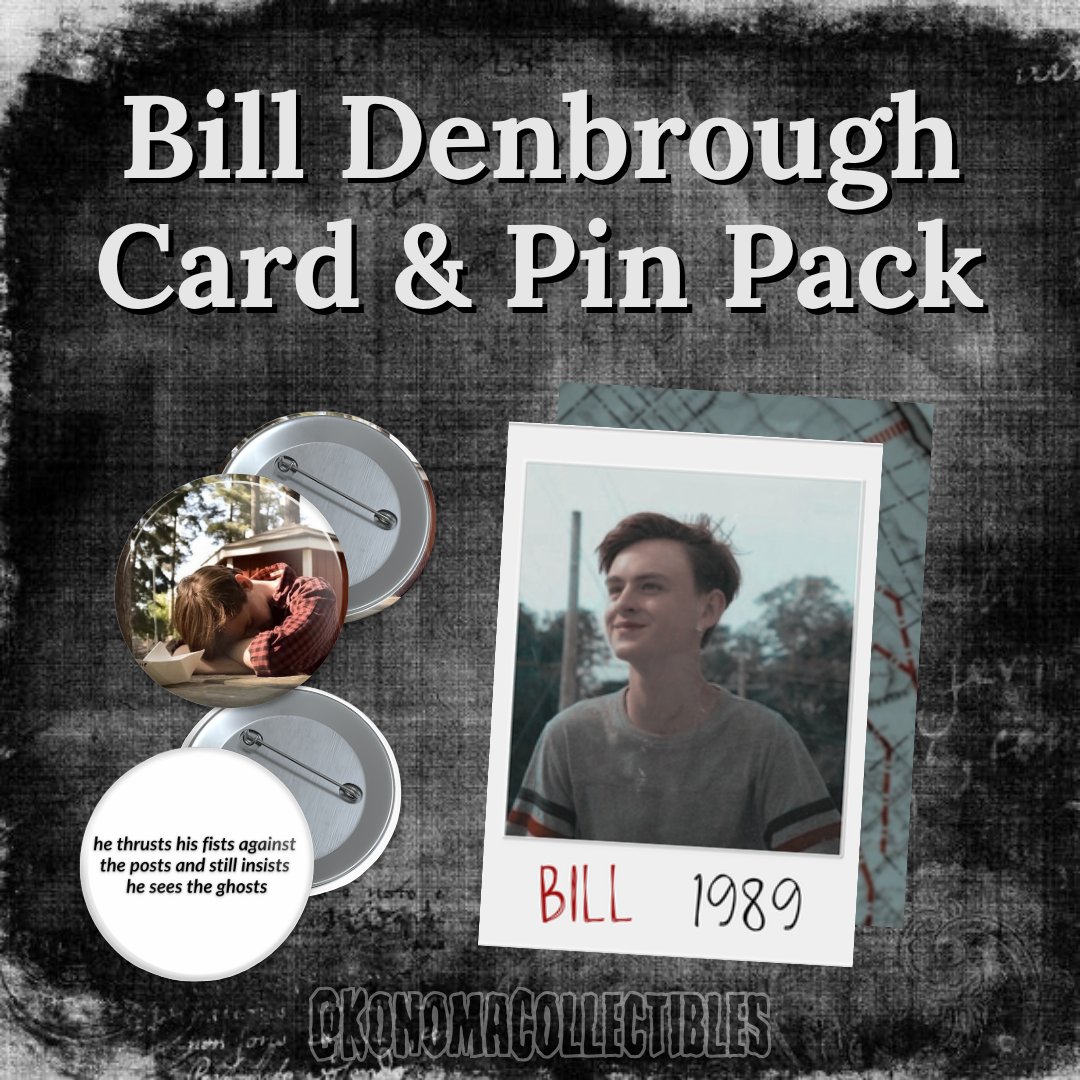 Bill Denbrough (Young) Card & Pin Pack