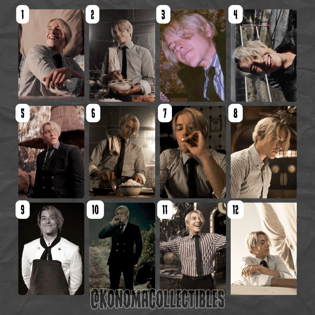 Sanji Photo Cards