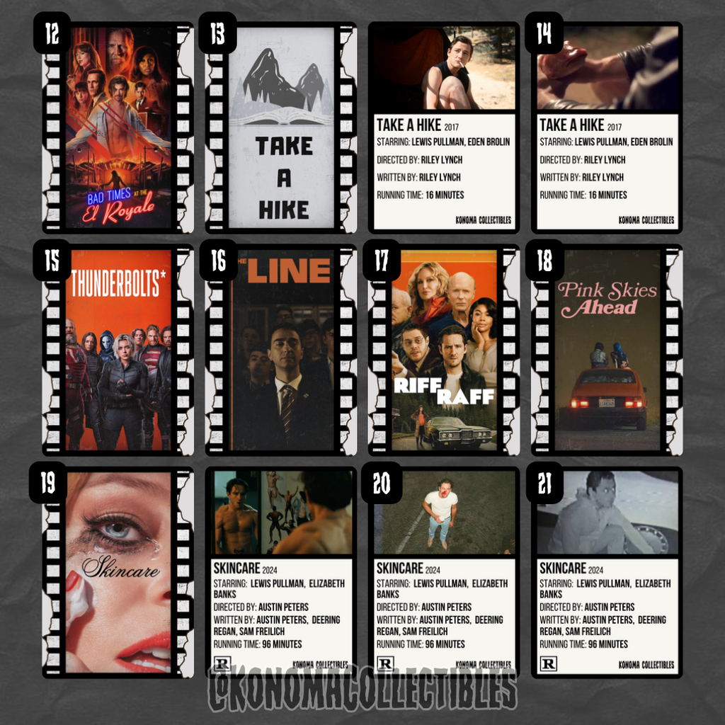 Lewis Pullman Film Cards