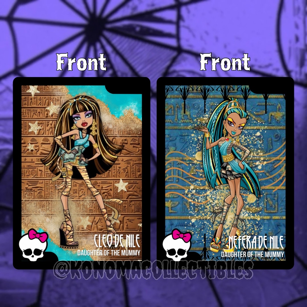 Cleo & Nefera de Nile Monster High Trading Cards
