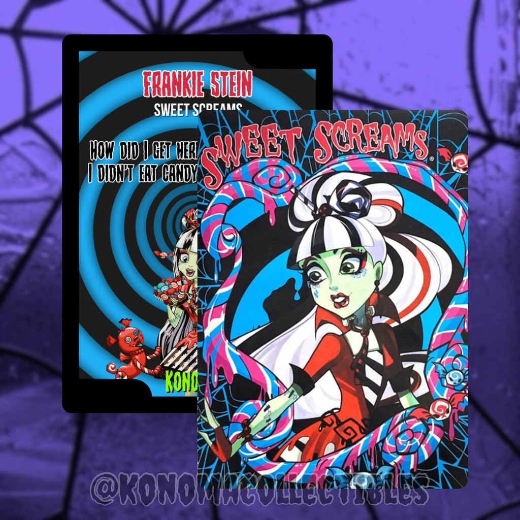 Frankie Stein Sweet Screams Monster High Trading Card