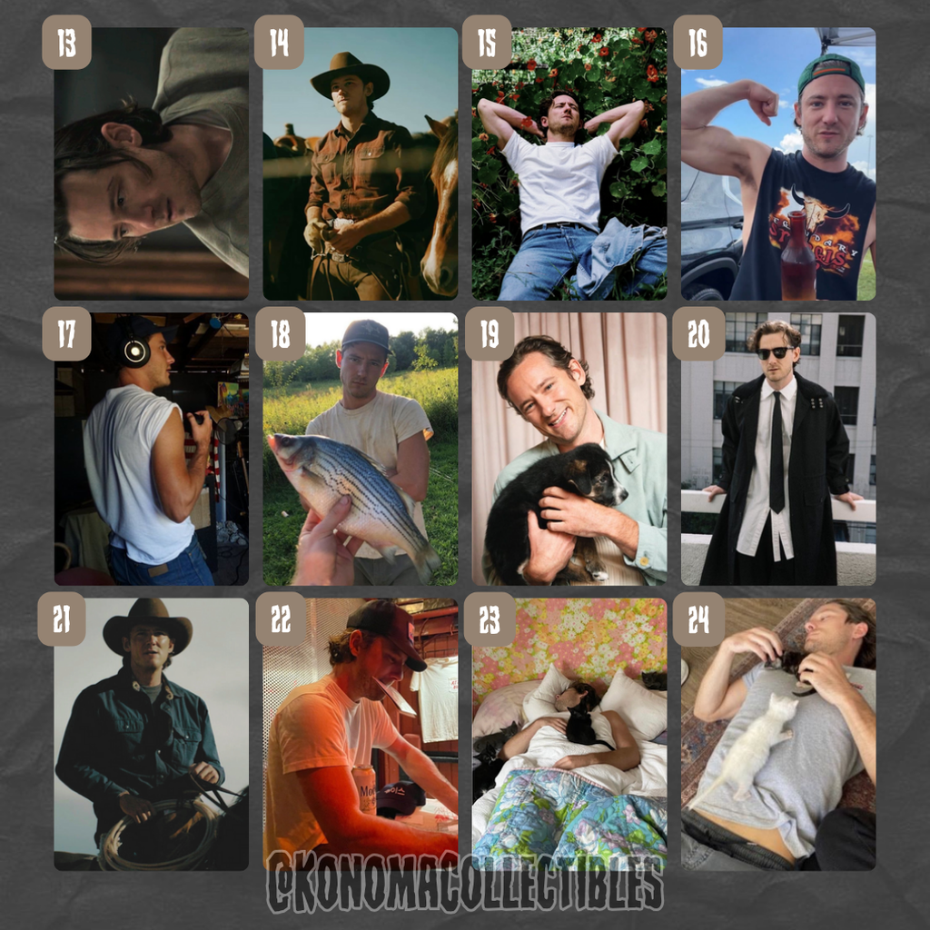 Lewis Pullman & Characters Photo Cards