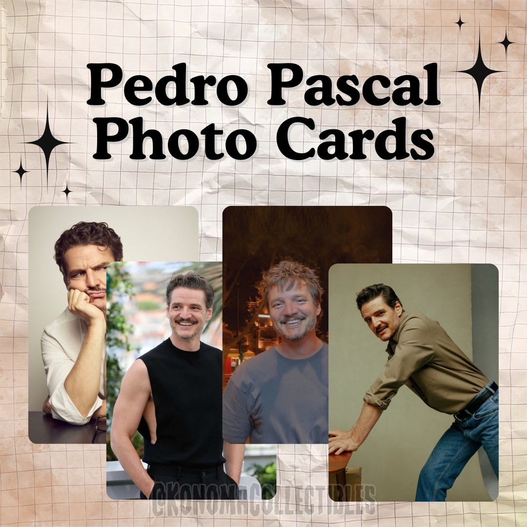 Pedro Pascal Photo Cards