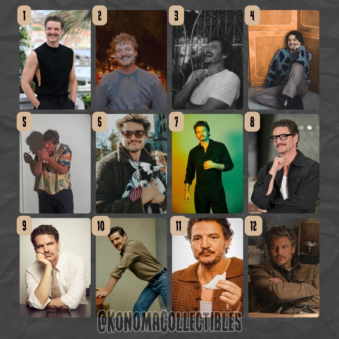 Pedro Pascal Photo Cards