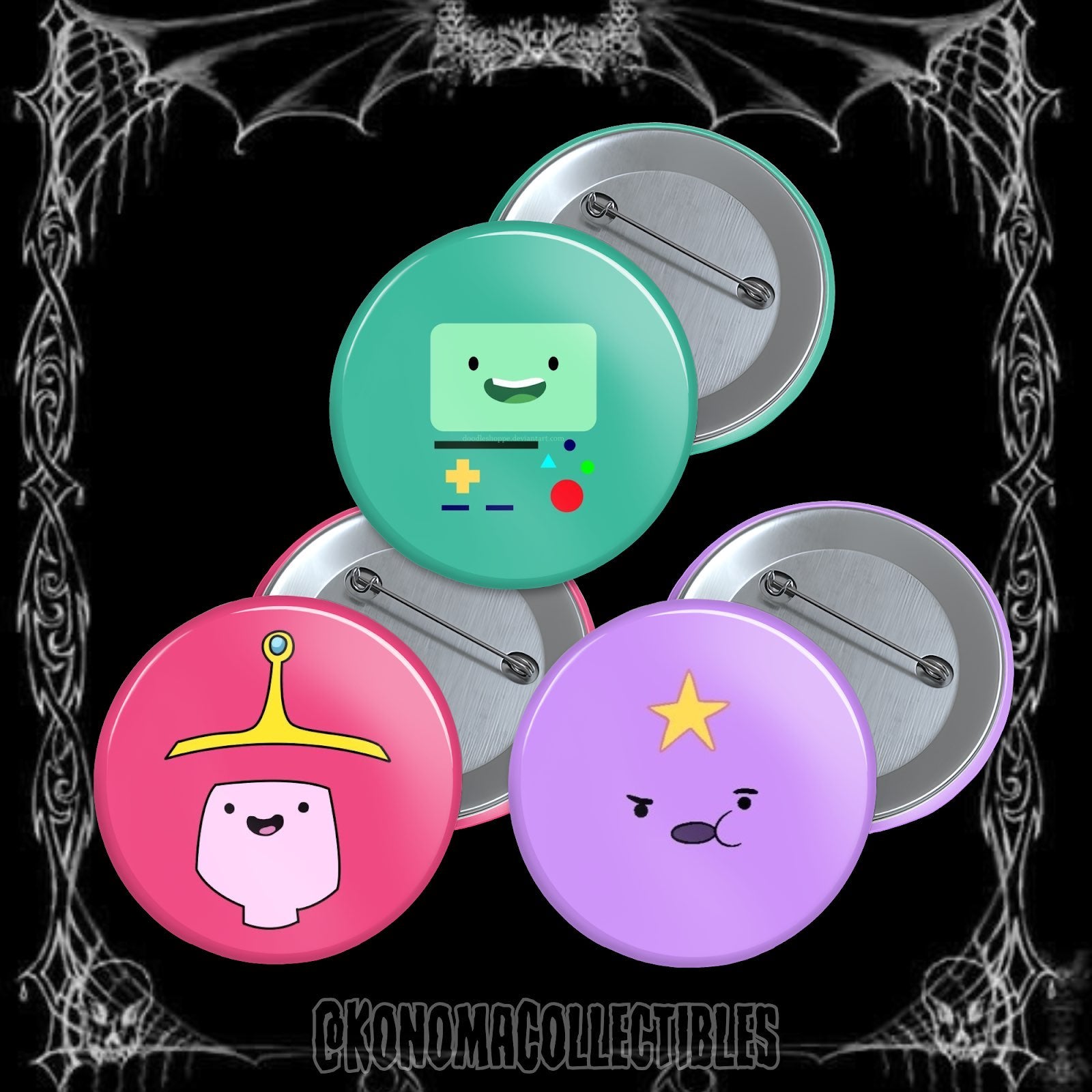 Adventure Time 3-Pin Pack