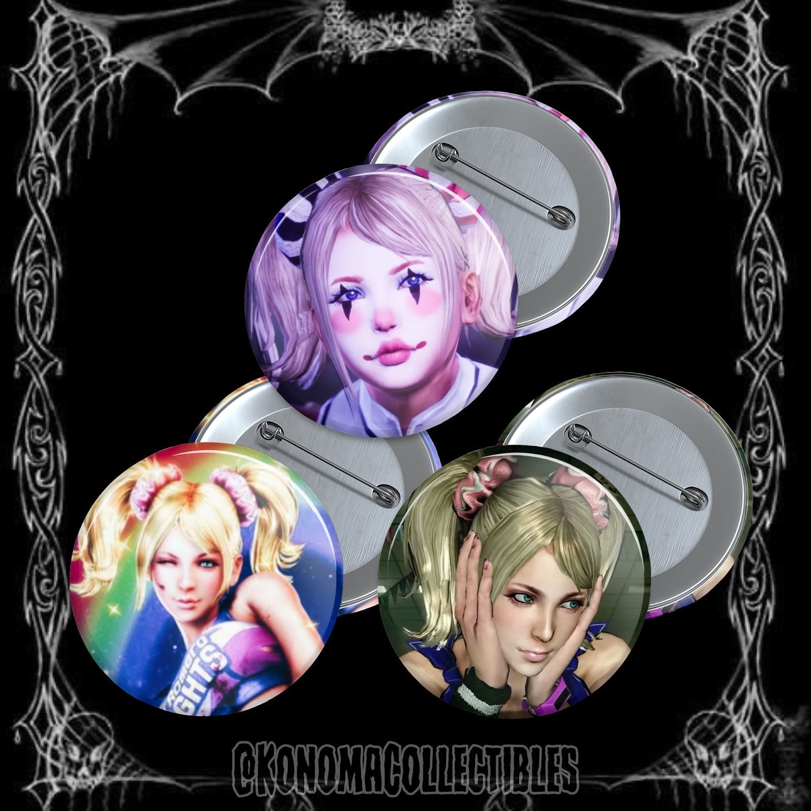 Juliet Starling Lollipop Chainsaw 3-Pin Pack