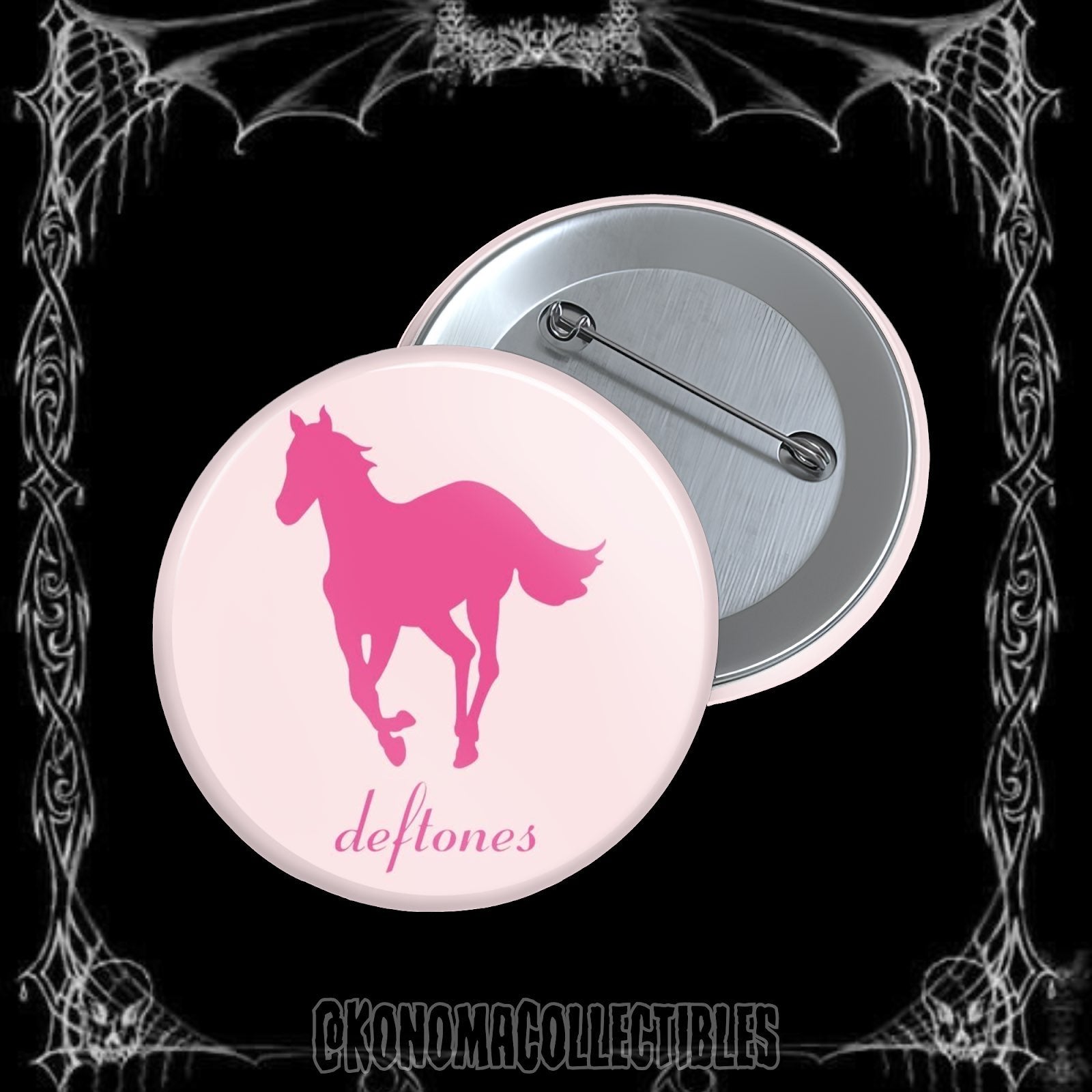 Deftones Pink Pony Pin