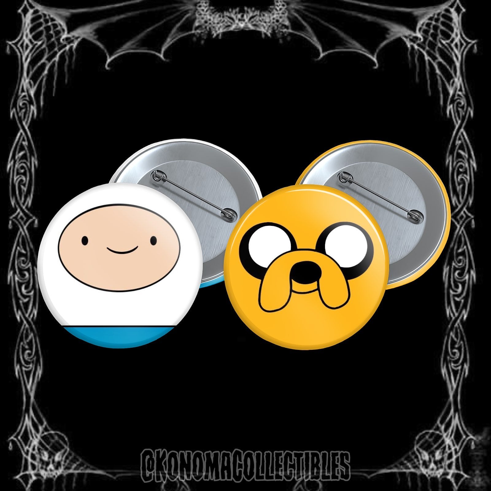 Finn & Jake Adventure Time 2-Pin Pack
