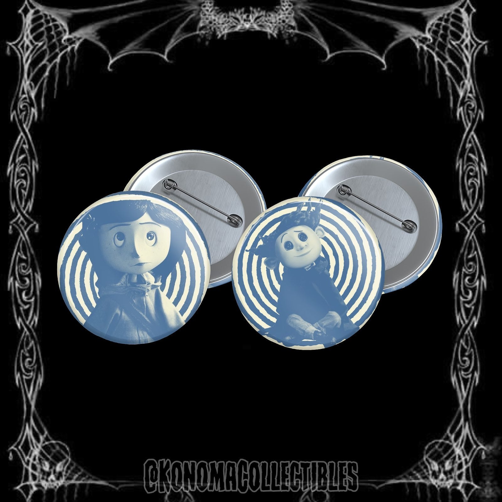 Coraline & Wybie 2-Pin Pack #1