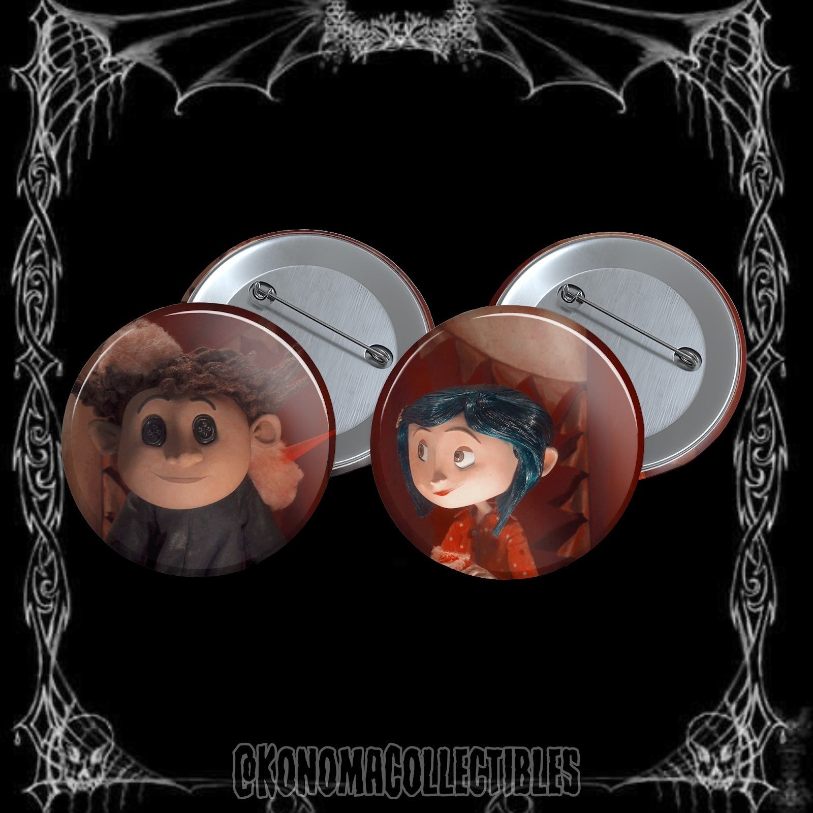 Coraline & Wybie 2-Pin Pack #2