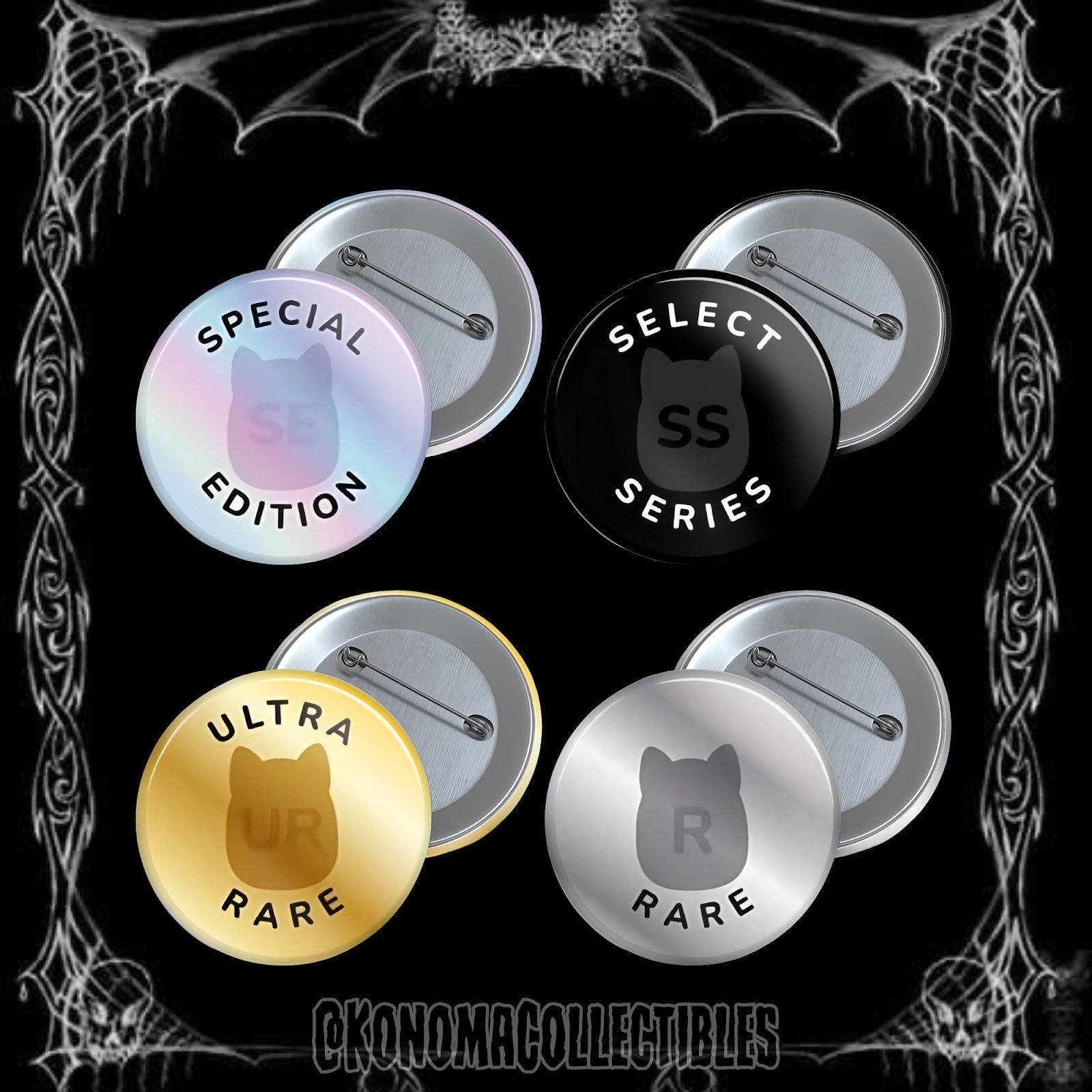 Squishmallow Rarity 4-Pin Pack