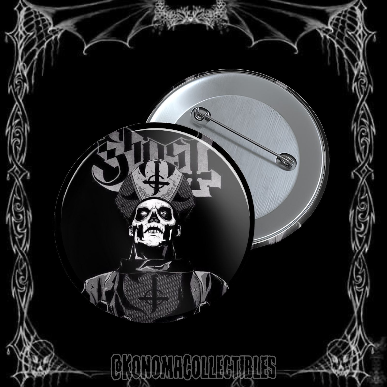 Ghost Papa Pin