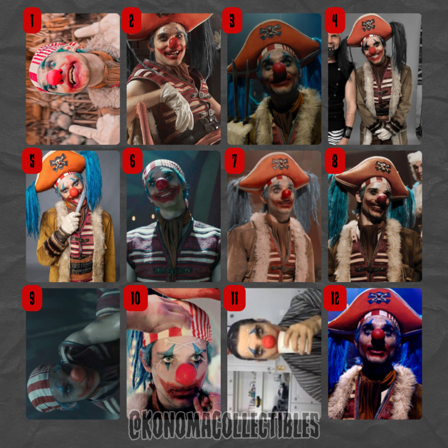Buggy the Clown Photo Cards
